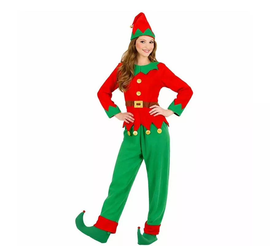 Translation missing: pt-PT.Disfraz de Elfa Ayudante de Santa Claus para mujer