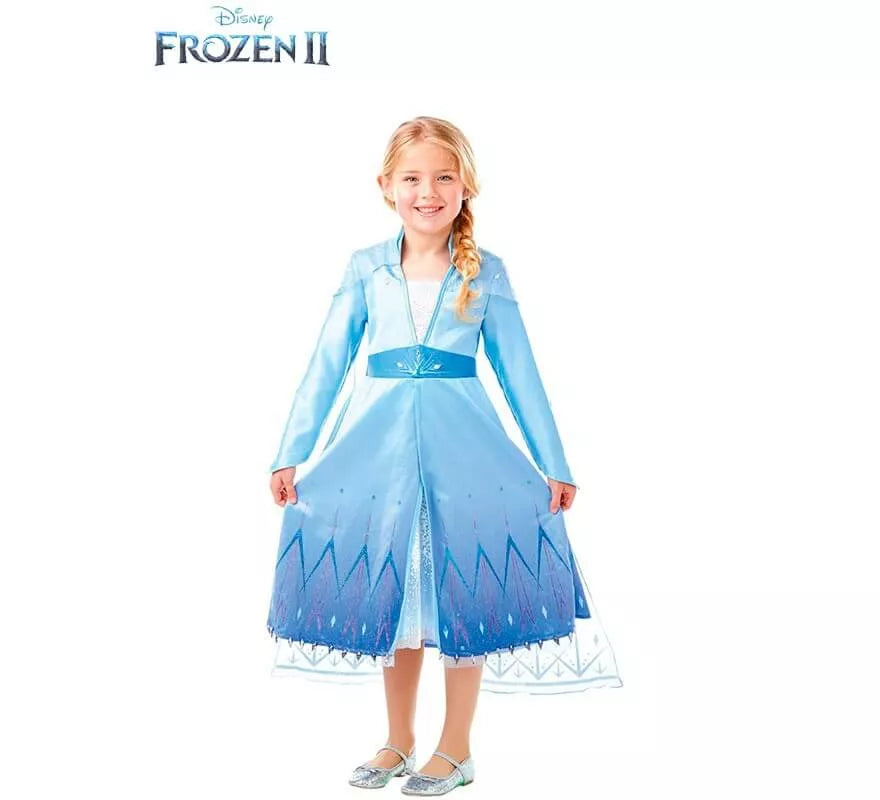 Translation missing: pt-PT.Disfraz de Elsa Premium de Frozen 2 para niña