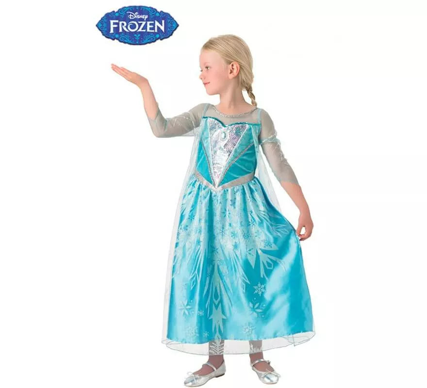 Translation missing: pt-PT.Disfraz de Elsa premium para Niña