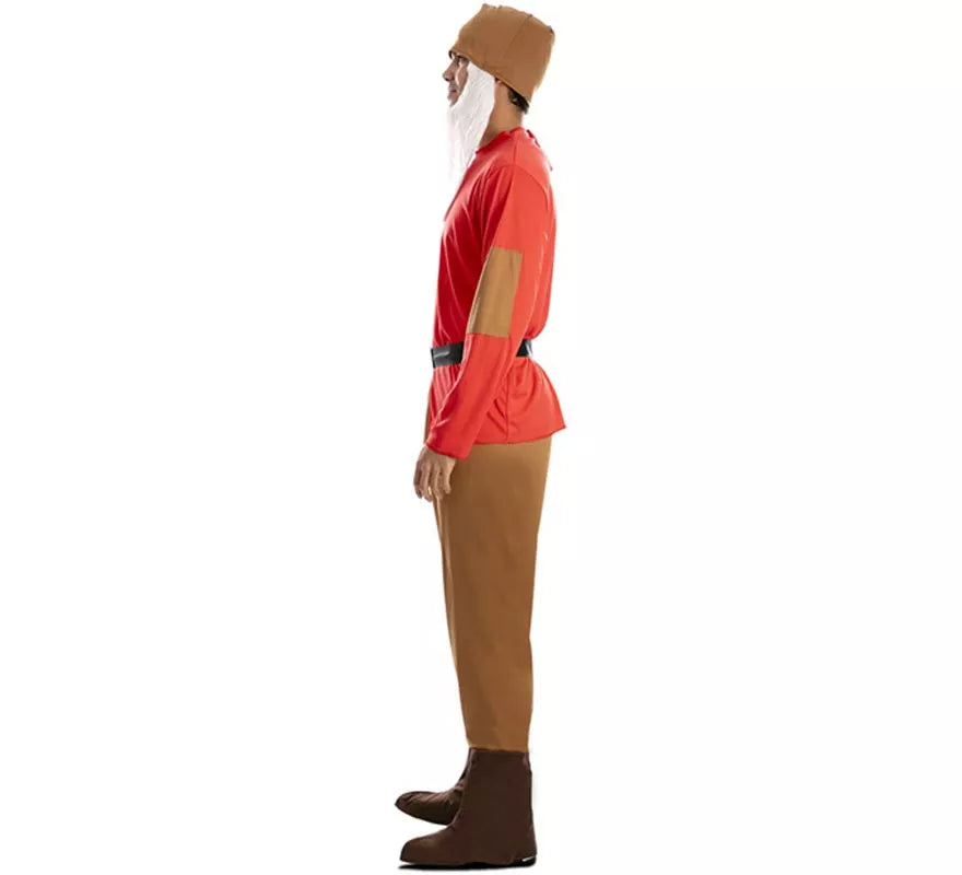 Translation missing: pt-PT.Disfraz de Enanito de Cuento rojo para hombre