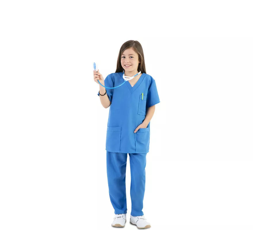 Translation missing: pt-PT.Disfraz de Enfermera Azul para niños