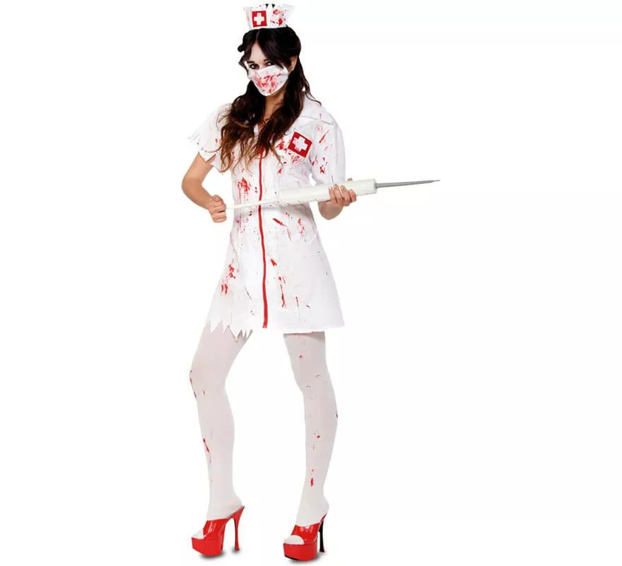 Translation missing: pt-PT.Disfraz de Enfermera Zombie para mujer
