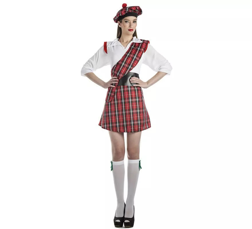 Disfraz de Escocesa para mujer