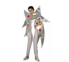 Fato de estrela de Natal infantil