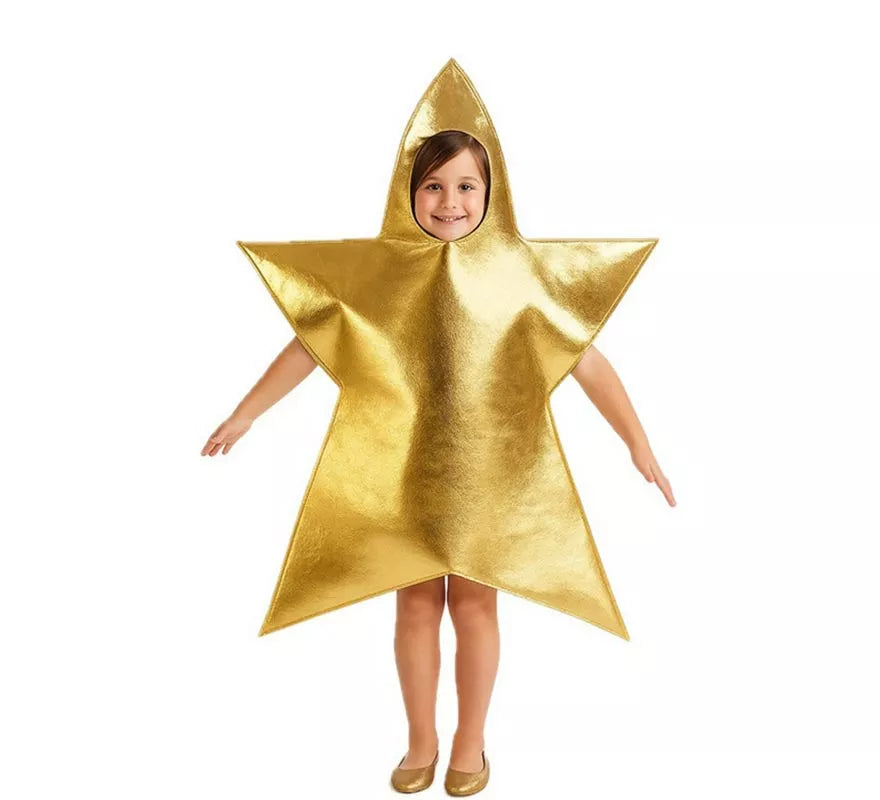 Translation missing: pt-PT.Disfraz de Estrella de Navidad para Niña de 5 a 7 años