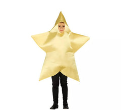 Fato de estrela de Natal para crianças