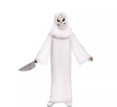 Fato de Fantasma Branco com Máscara para Meninos