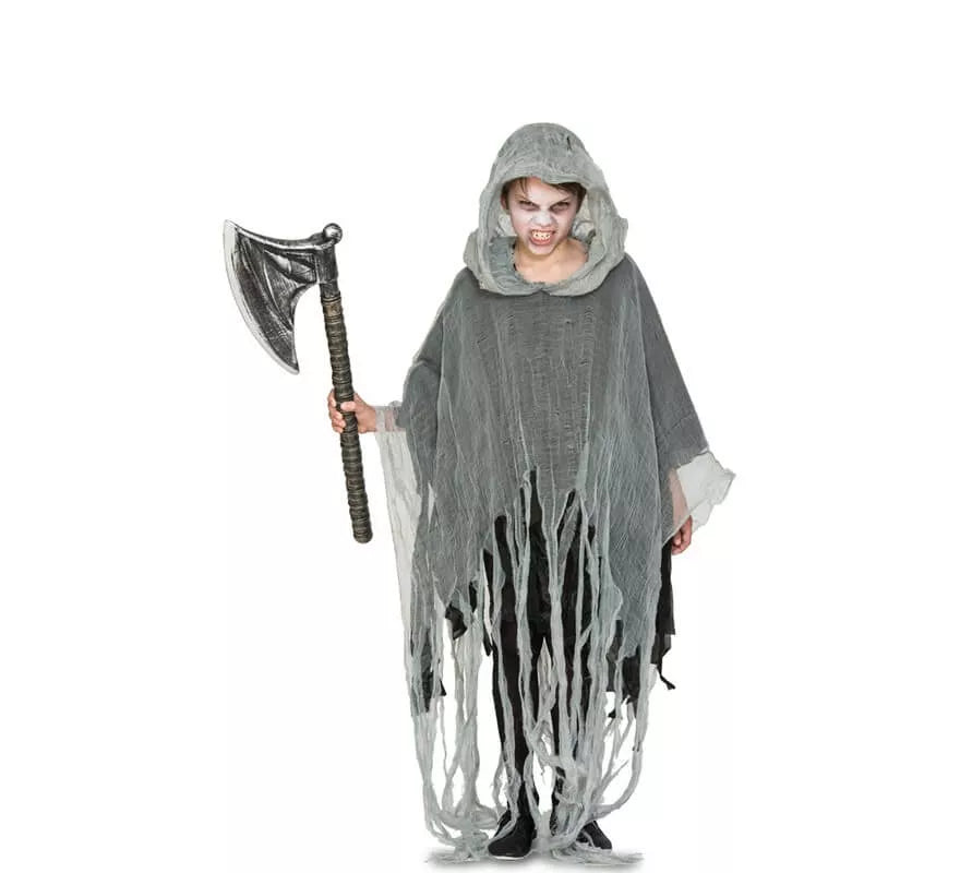 Translation missing: pt-PT.Disfraz de Fantasma gris para niños
