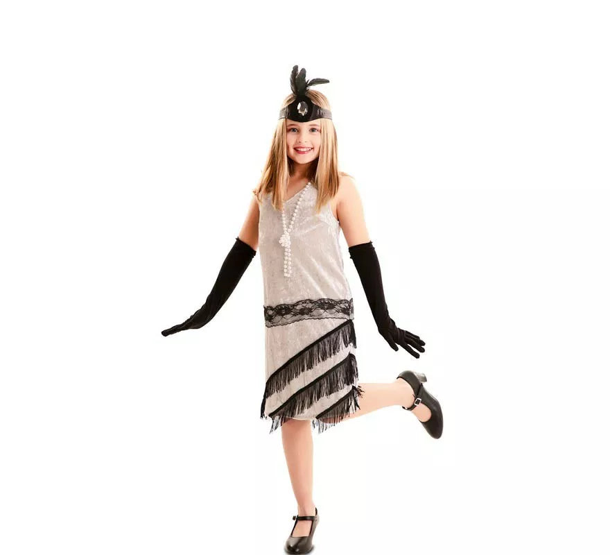 Translation missing: pt-PT.Disfraz de Flapper de los años 20 para niña