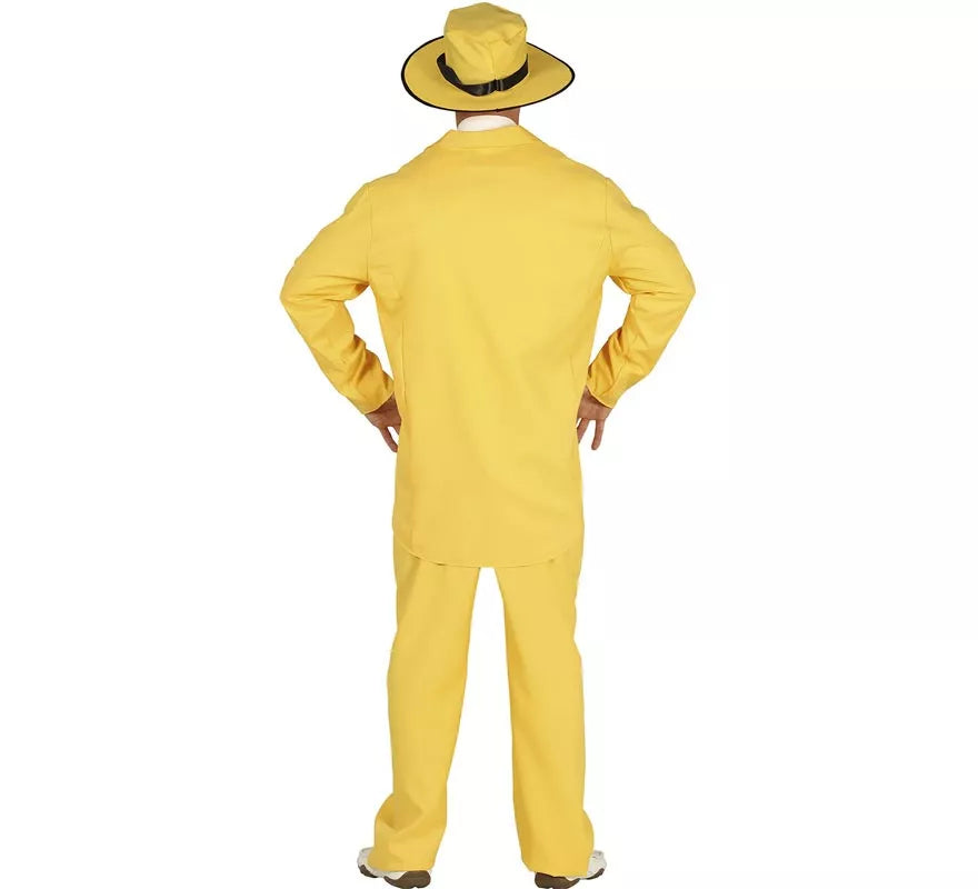 Translation missing: pt-PT.Disfraz de Gánster amarillo para hombre