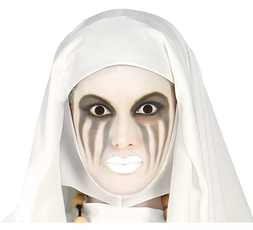 Translation missing: pt-PT.Disfraz de Ghost Monja blanca para mujer en Halloween