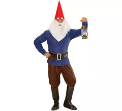 Fato de Gnomo Azul para Homem