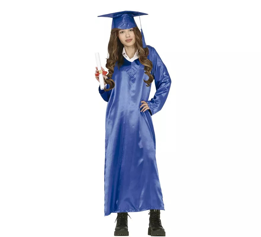 Translation missing: pt-PT.Disfraz de Graduado azul para adolescentes