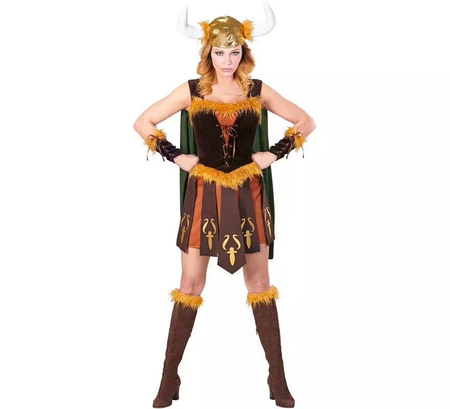 Disfraz de Guerrera Vikinga para mujer