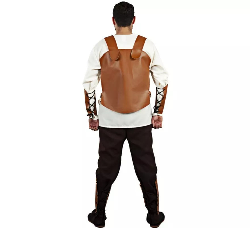 Translation missing: pt-PT.Disfraz de Guerrero Medieval con armadura para hombre