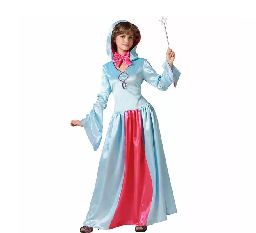 Translation missing: pt-PT.Disfraz de Hada Madrina azul para mujer