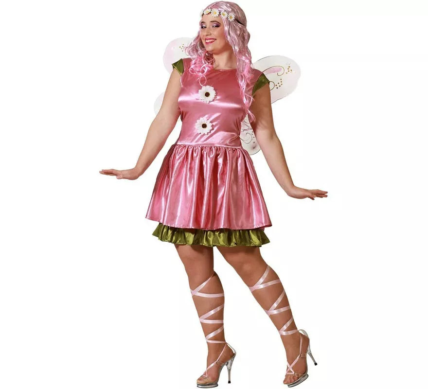 Translation missing: pt-PT.Disfraz de Hada Rosa Brillante para mujer