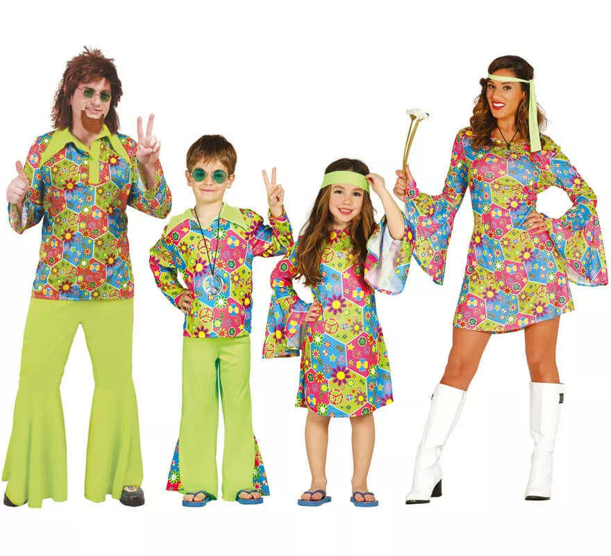 Translation missing: pt-PT.Disfraz de Hippie Girl para niña