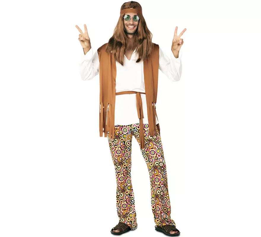 Translation missing: pt-PT.Disfraz de Hippie Psicodélico para hombre