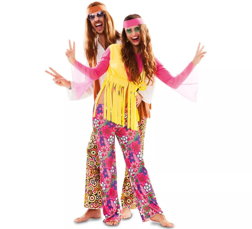 Translation missing: pt-PT.Disfraz de Hippie Psicodélico para hombre
