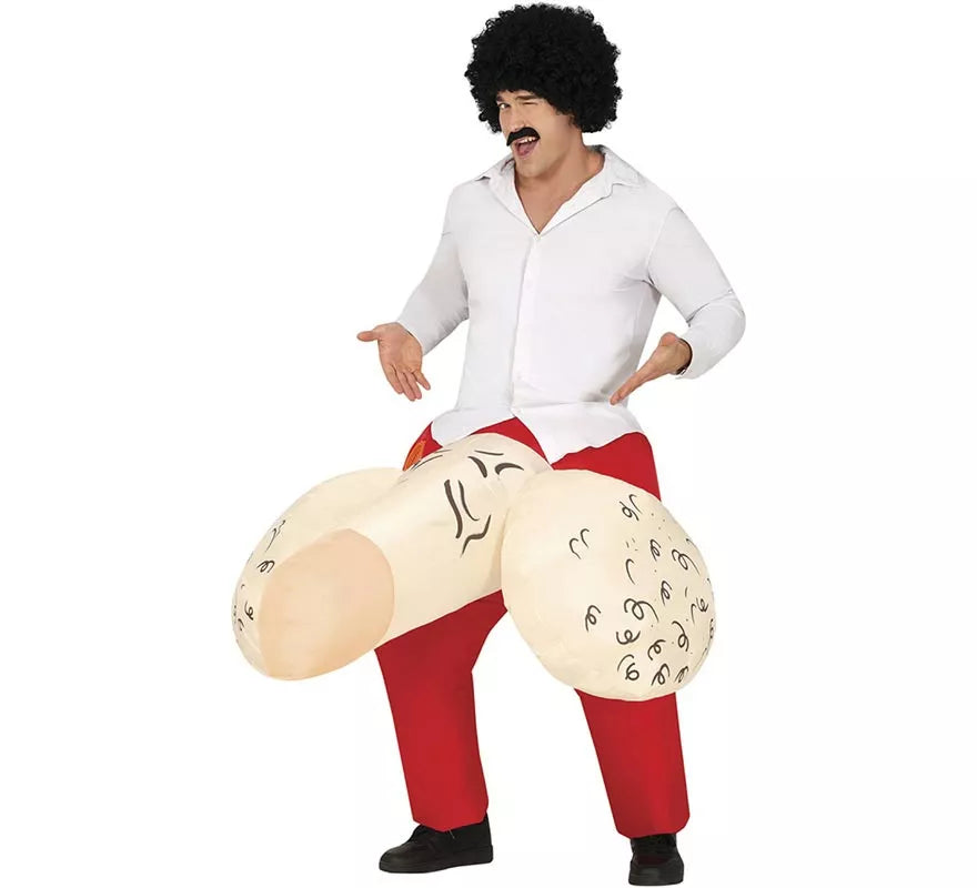 Translation missing: pt-PT.Disfraz de Huevón hinchable o inflable para hombre