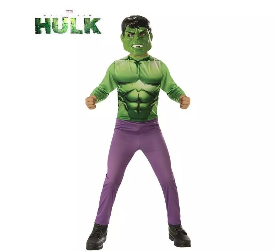 Translation missing: pt-PT.Disfraz de Hulk Opp con máscara para niño