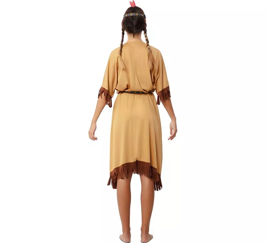 Translation missing: pt-PT.Disfraz de India Apache en vestido con tocado para mujer