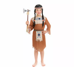 Fato de índio Apache para menina