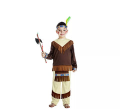 Fato de Apache indiano para criança