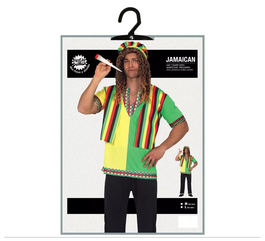 Translation missing: pt-PT.Disfraz de Jamaicano para Hombre