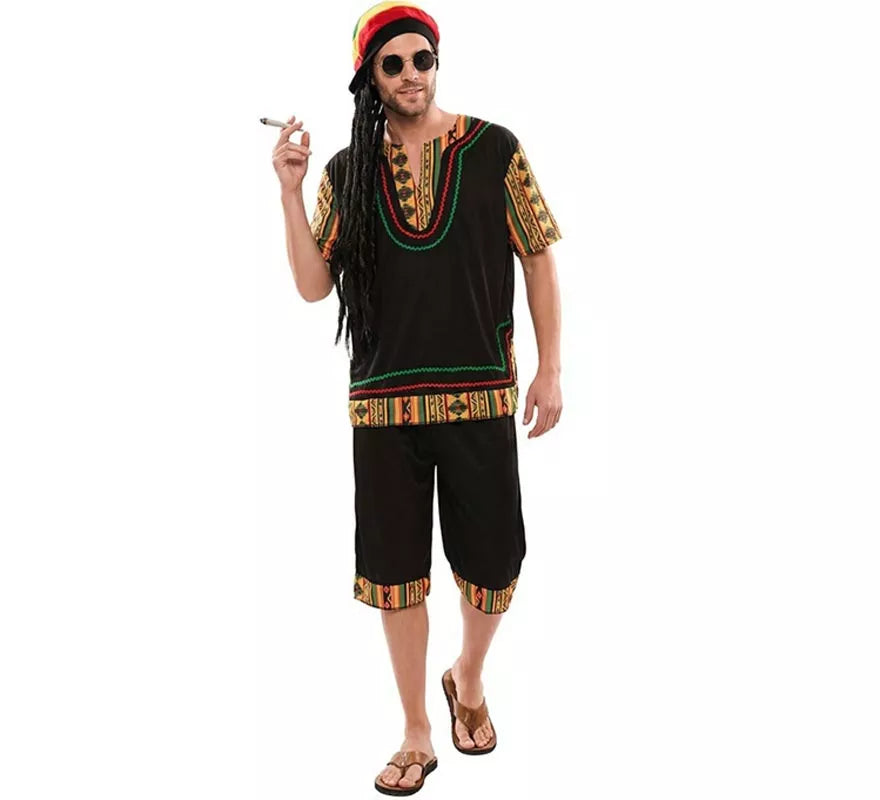 Translation missing: pt-PT.Disfraz de Jamaicano Rasta para hombre