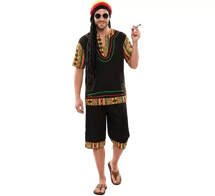 Translation missing: pt-PT.Disfraz de Jamaicano Rasta para hombre