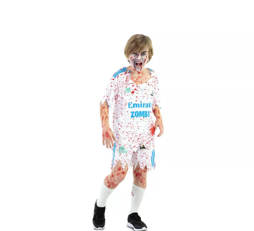 Translation missing: pt-PT.Disfraz de Jugador Fútbol Zombie para niño