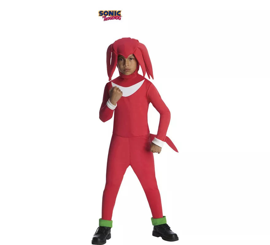 Translation missing: pt-PT.Disfraz de Knuckles Clásico de Sonic para niño