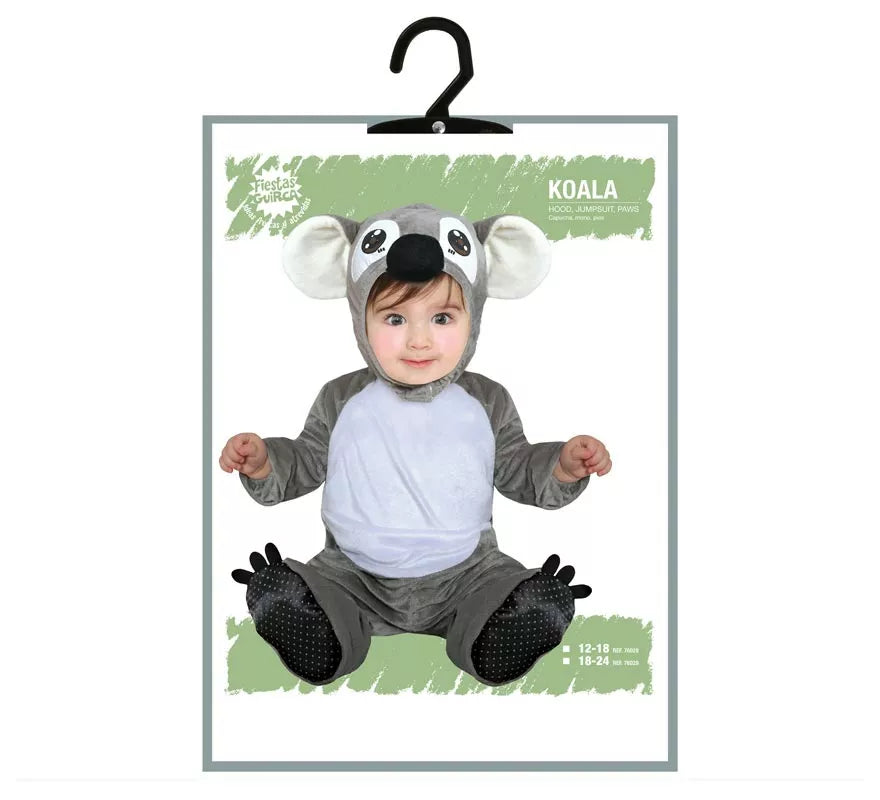 Translation missing: pt-PT.Disfraz de Koala Gris para bebé
