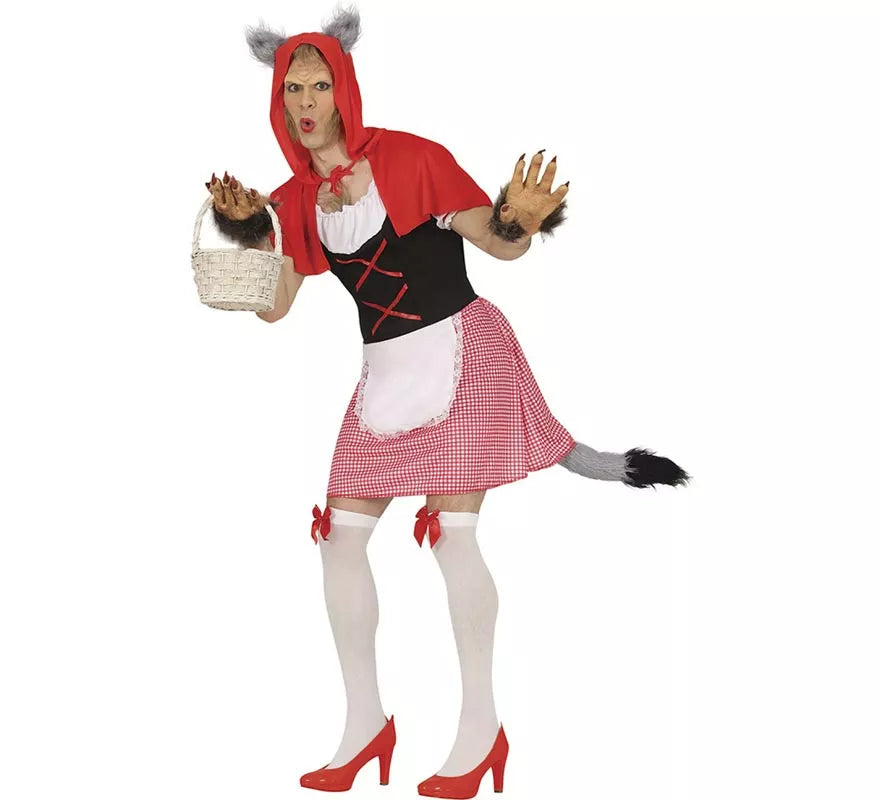Translation missing: pt-PT.Disfraz de Lobo de Caperucita Roja para hombre