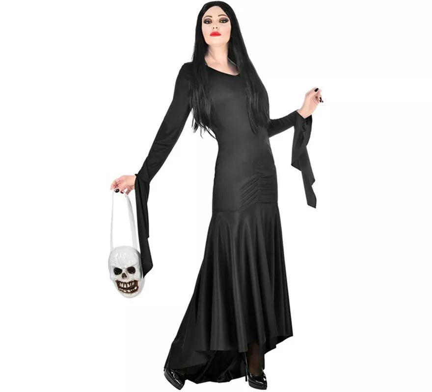 Translation missing: pt-PT.Disfraz de Madre Tenebrosa con Bolsa Calavera para mujer