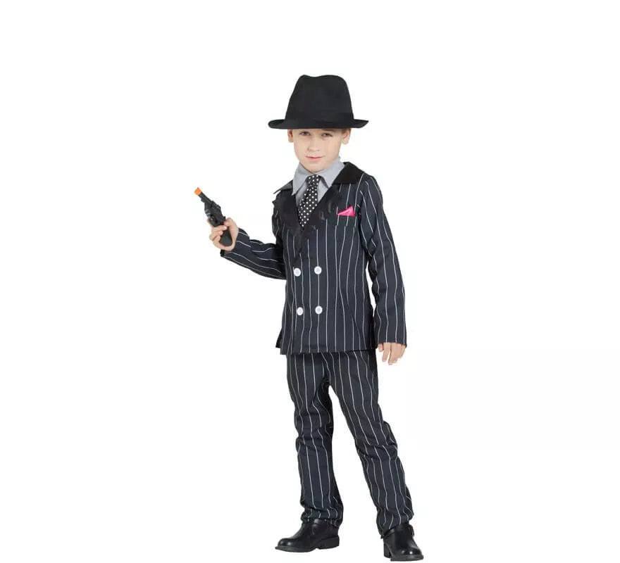 Disfraz de Mafioso para niño