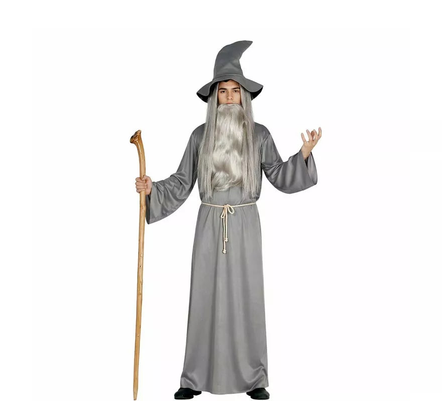 Translation missing: pt-PT.Disfraz de Mago Gandalf el gris para hombre