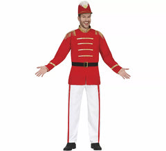 Fato de Majorette ou Soldado de chumbo para homem