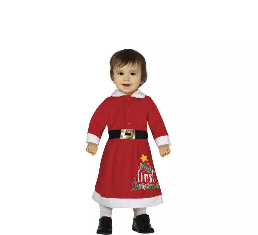 Translation missing: pt-PT.Disfraz de Mamá Noel para bebé