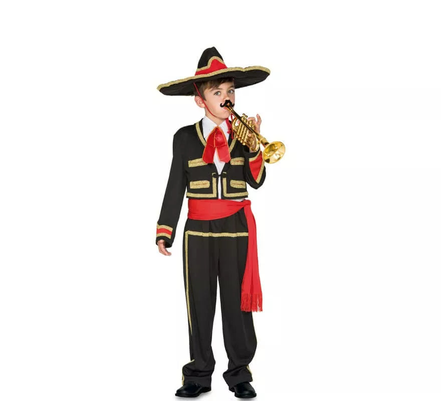 Translation missing: pt-PT.Disfraz de Mariachi Mexicano para niño