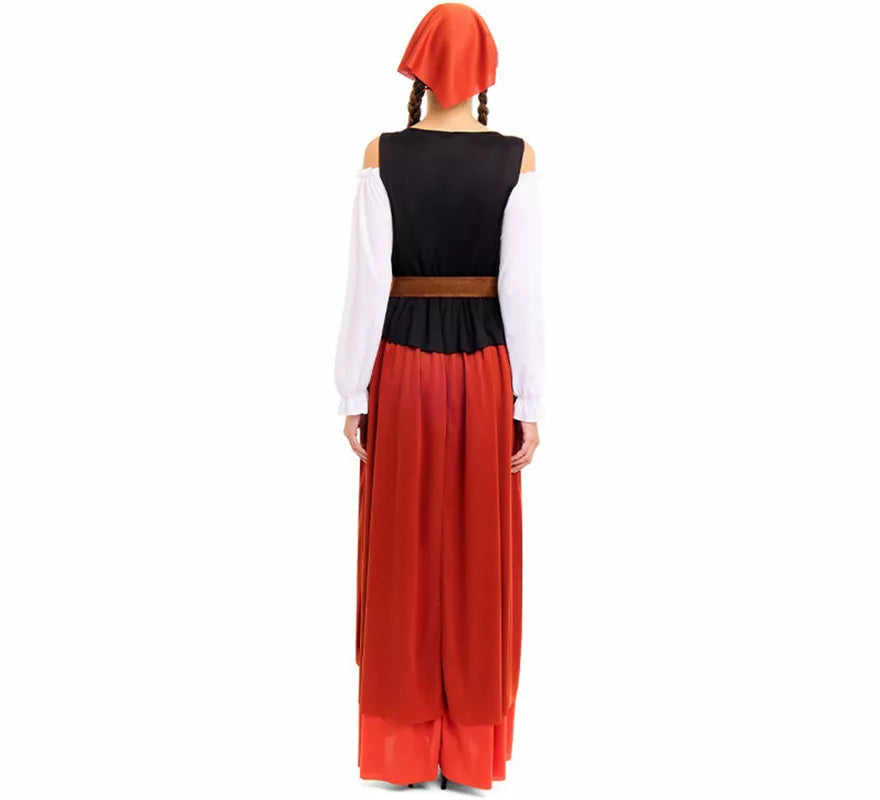 Disfraz de Mesonera Medieval para mujer