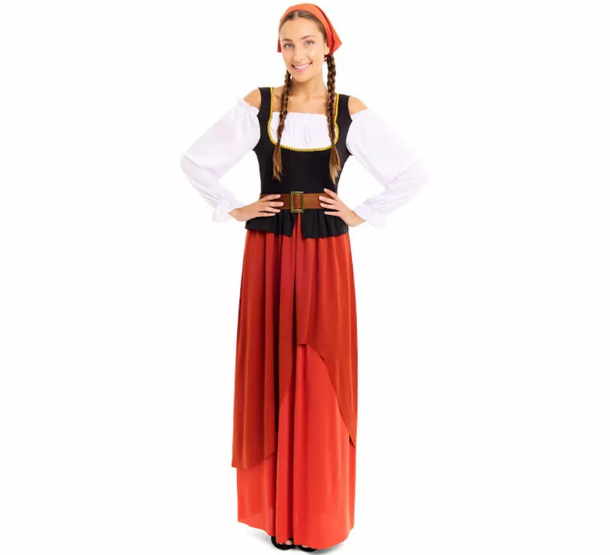 Translation missing: pt-PT.Disfraz de Mesonera Medieval para mujer