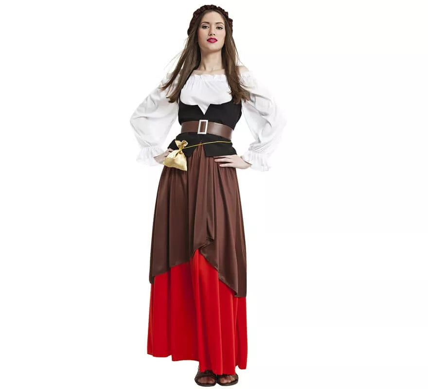 Translation missing: pt-PT.Disfraz de Mesonera Medieval para mujer