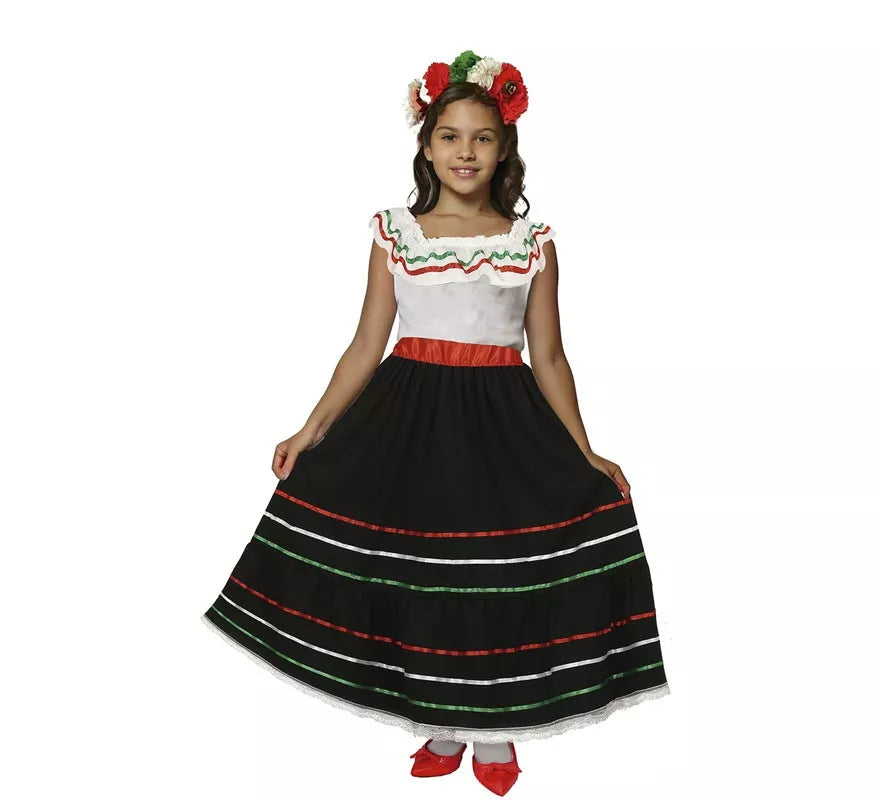 Translation missing: pt-PT.Disfraz de Mexicana para niña