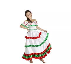 Fato de mexicana para menina