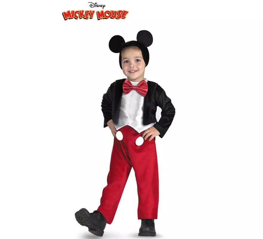 Translation missing: pt-PT.Disfraz de Mickey Mouse Deluxe para niño