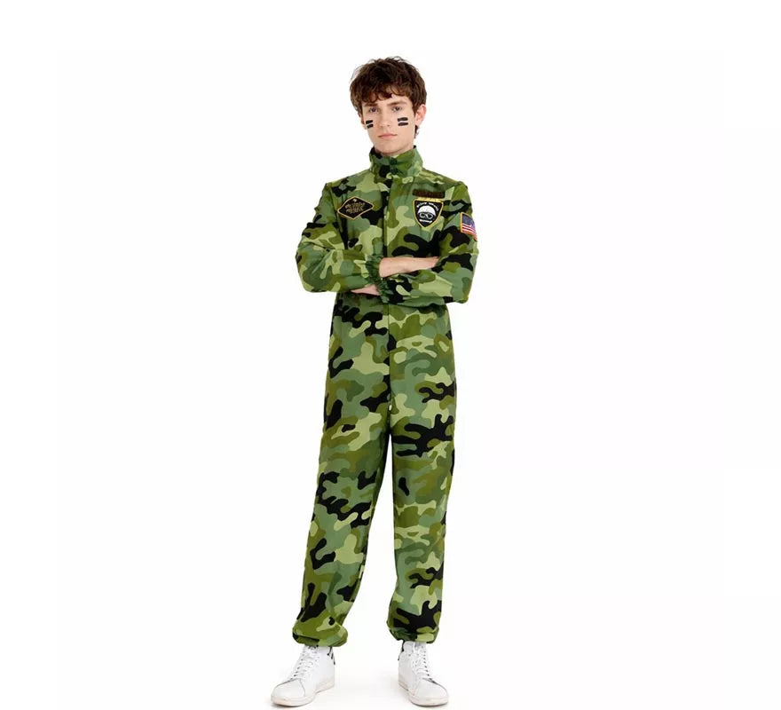 Translation missing: pt-PT.Disfraz de Militar Camuflaje para hombre
