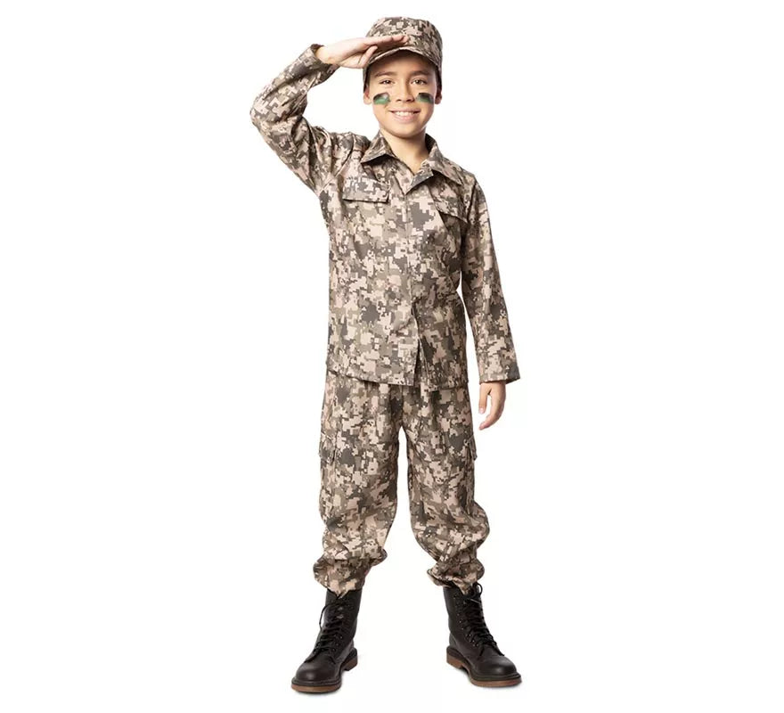 Translation missing: pt-PT.Disfraz de Militar para niños
